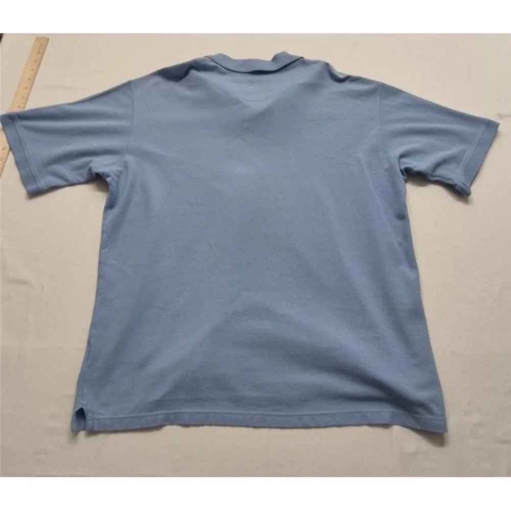 Colombia men's‎ baby Blue short sleeve Polo shirt No Size Tag